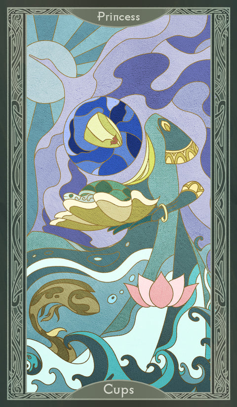 Sambucus Tarot - Thoth Version – Princess of Cups