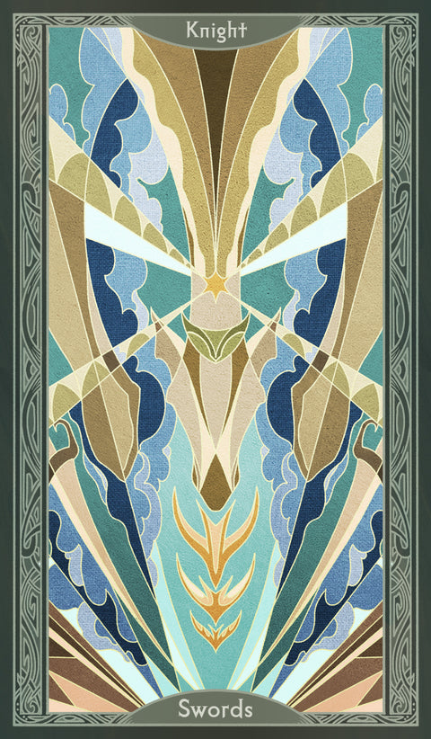 Sambucus Tarot - Thoth Version – Knight of Swords