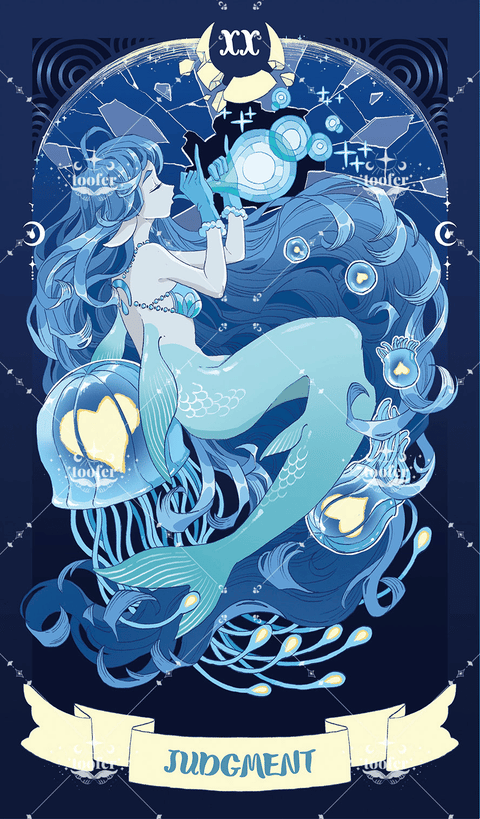 Sea in Moonlight Tarot – Judgement