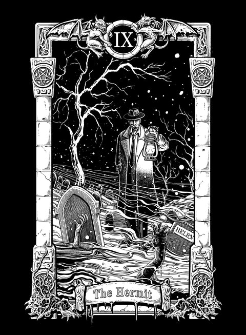 Shadow of Aeons Tarot – The Hermit