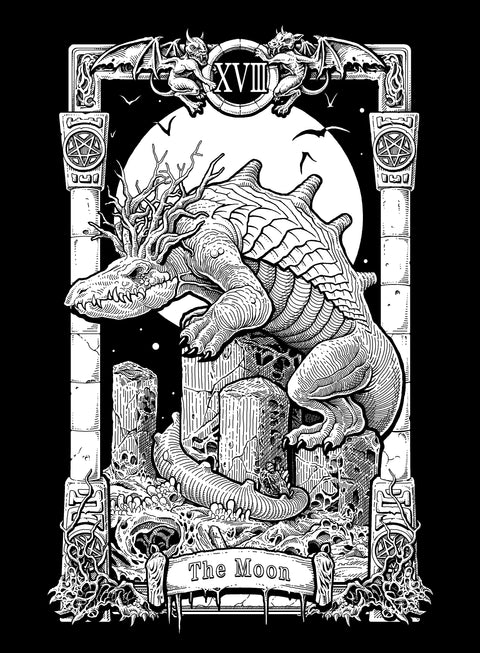 Shadow of Aeons Tarot – The Moon
