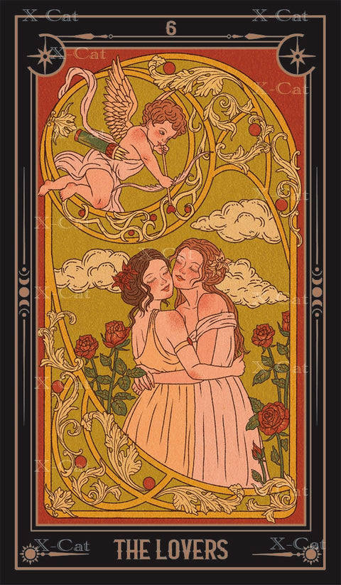 She's Wilderness Tarot – The Lovers