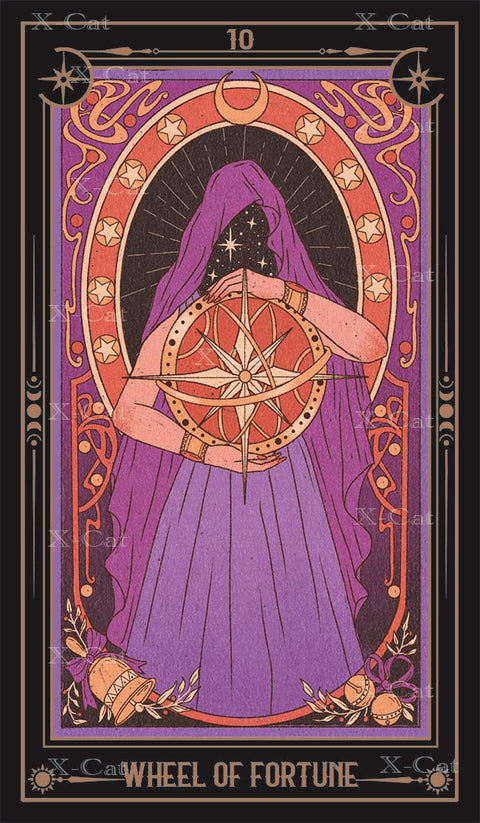 She's Wilderness Tarot – The Wheel of Fortune