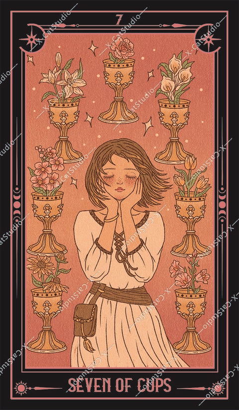 She's Wilderness Tarot – Seven of Cups