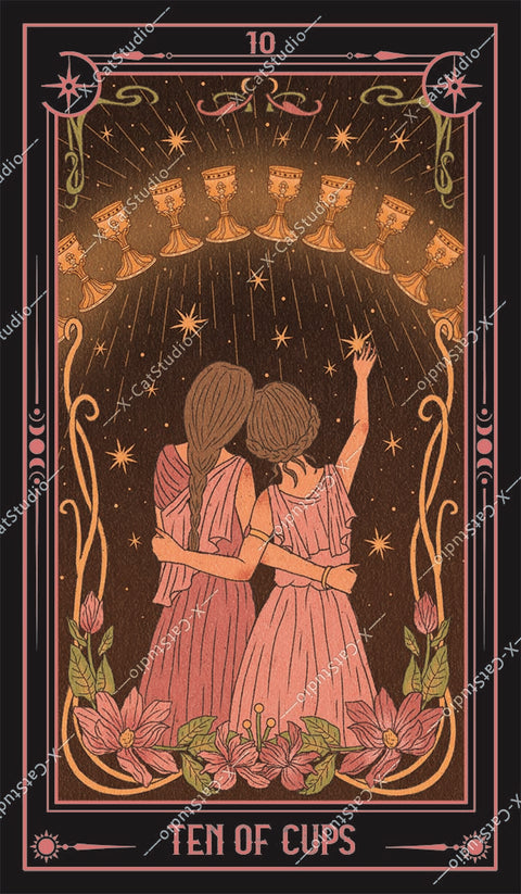 She's Wilderness Tarot – Ten of Cups