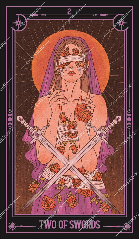 She's Wilderness Tarot – Two of Swords