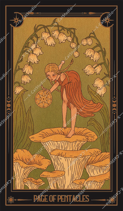 She's Wilderness Tarot – Page of Pentacles