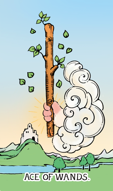 Shushu Tarot – Ace of Wands