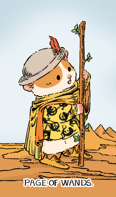 Shushu Tarot – Page of Wands
