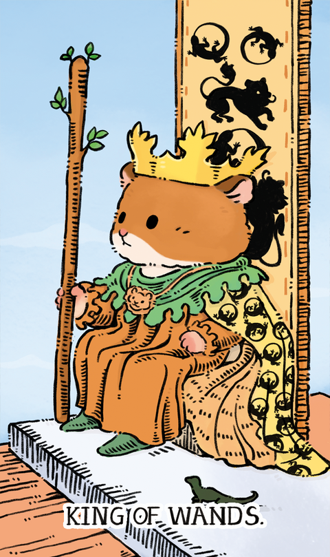 Shushu Tarot – King of Wands