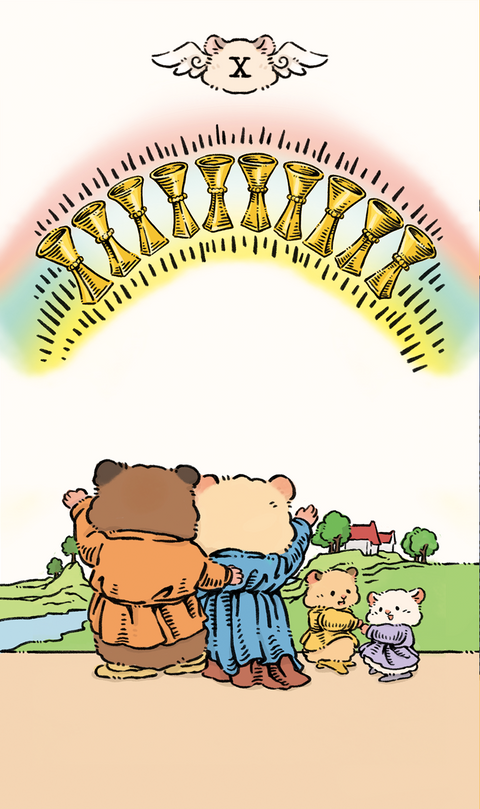 Shushu Tarot – Ten of Cups