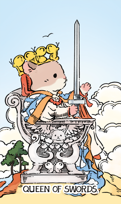 Shushu Tarot – Queen of Swords