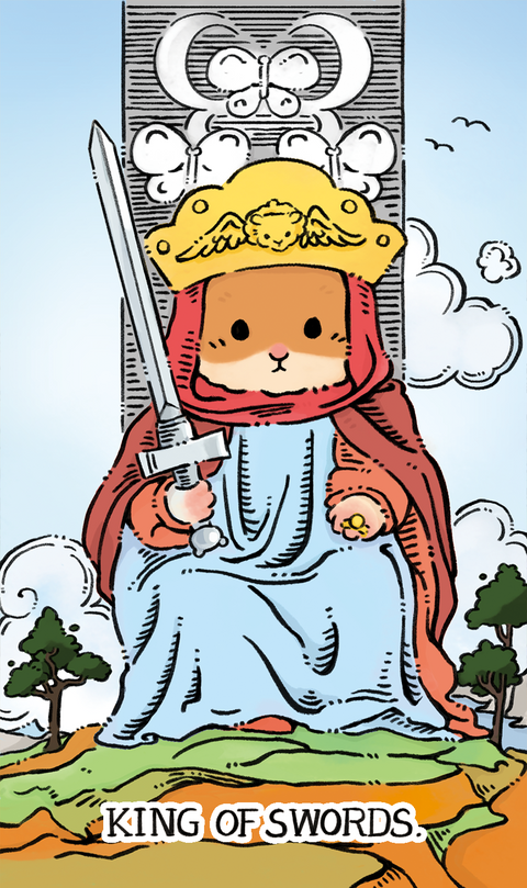 Shushu Tarot – King of Swords
