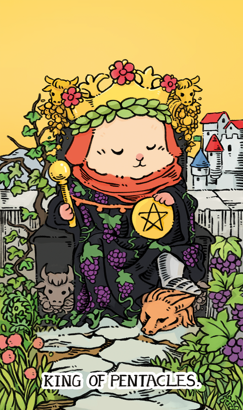 Shushu Tarot – King of Pentacles
