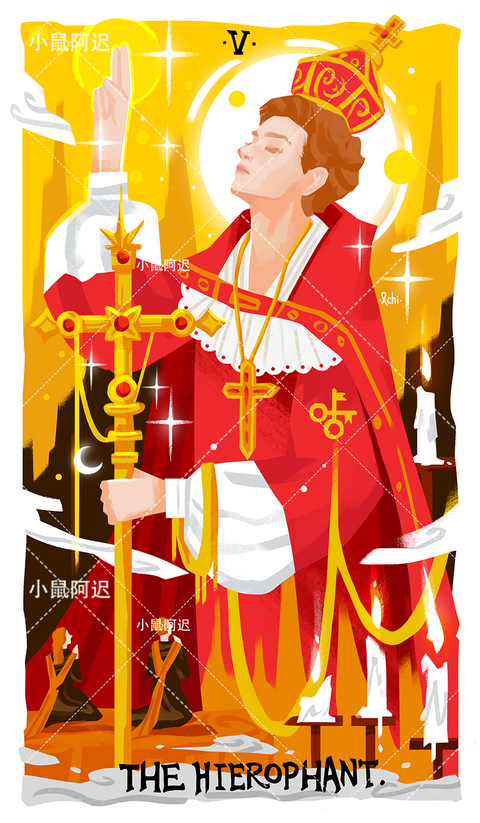 Sleepwalker's Tarot – The Hierophant