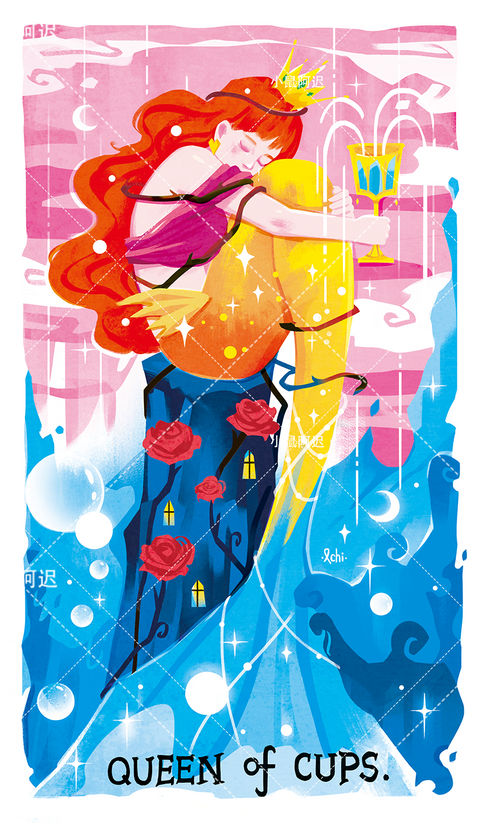 Sleepwalker's Tarot – Queen of Cups