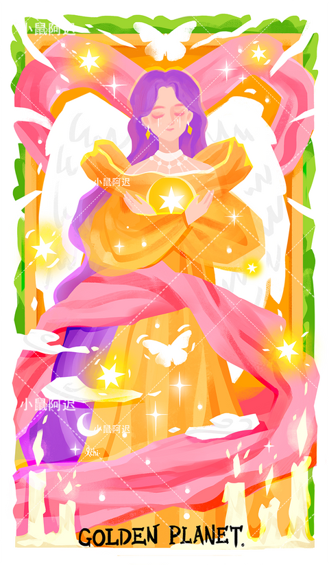 Sleepwalker's Tarot – Golden Planet