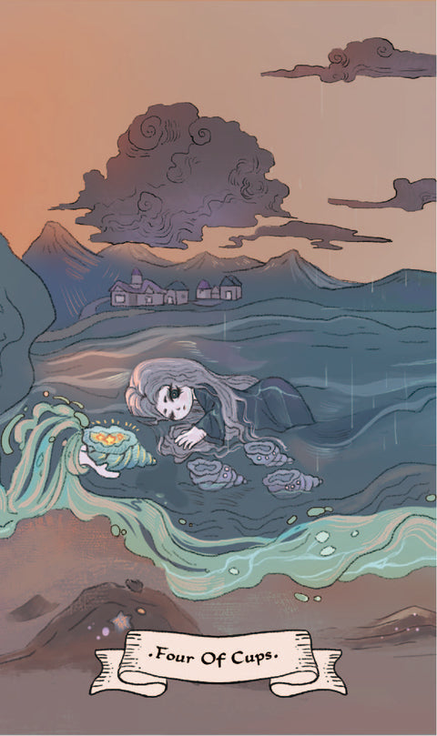 The Soul's Haven Tarot – Four of Cups