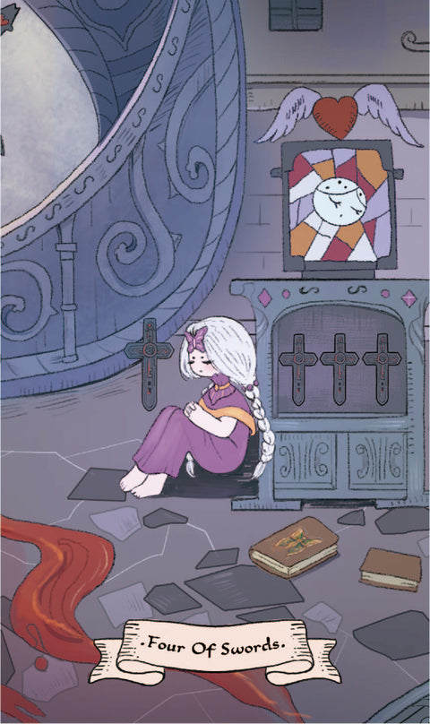 The Soul's Haven Tarot – Four of Swords