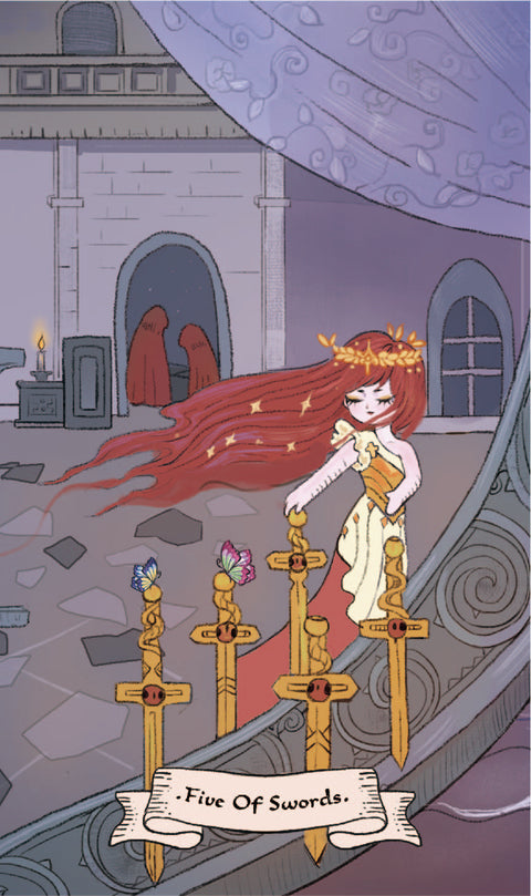 The Soul's Haven Tarot – Five of Swords