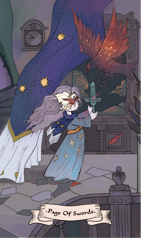 The Soul's Haven Tarot – Page of Swords