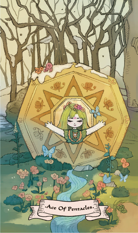 The Soul's Haven Tarot – Ace of Pentacles