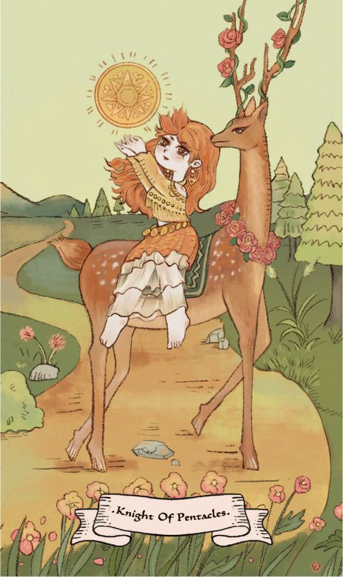 The Soul's Haven Tarot – Knight of Pentacles
