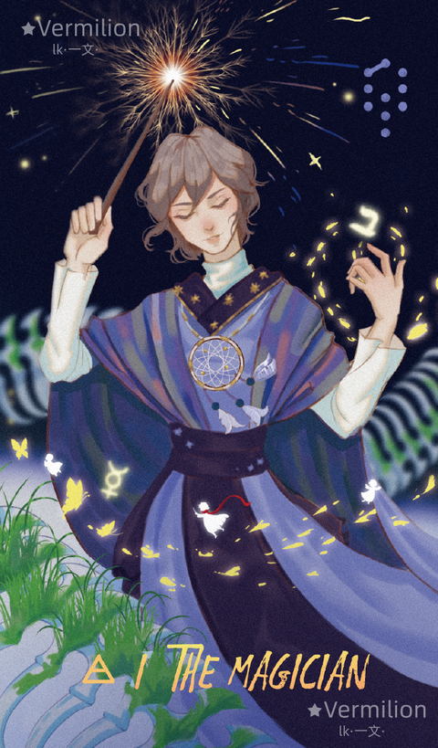 Starlit Gleanings Tarot – The Magician