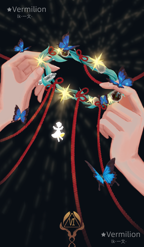 Starlit Gleanings Tarot – Six of Wands