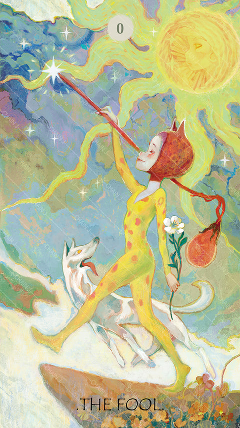 The Whisper of Stars and Garden Tarot – The Fool
