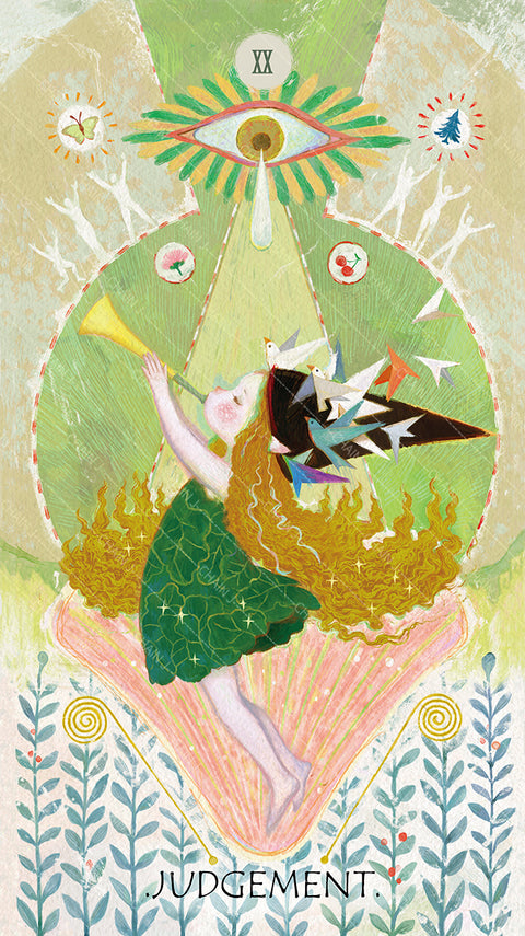 The Whisper of Stars and Garden Tarot – Judgement