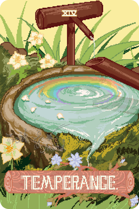 Trail of Mind Tarot – Temperance