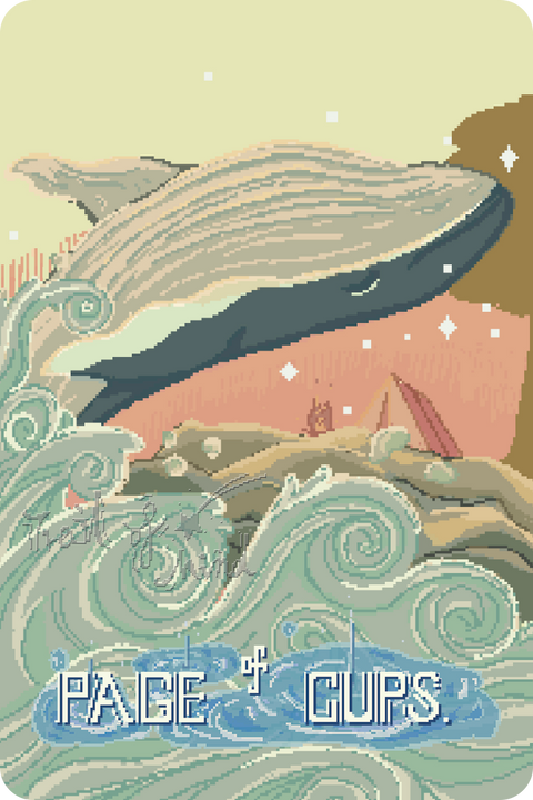 Trail of Mind Tarot – Page of Cups