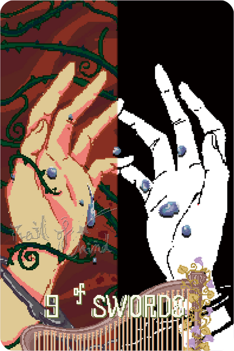Trail of Mind Tarot – Nine of Swords