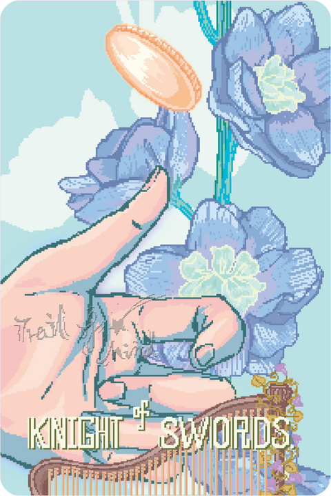 Trail of Mind Tarot – Knight of Swords