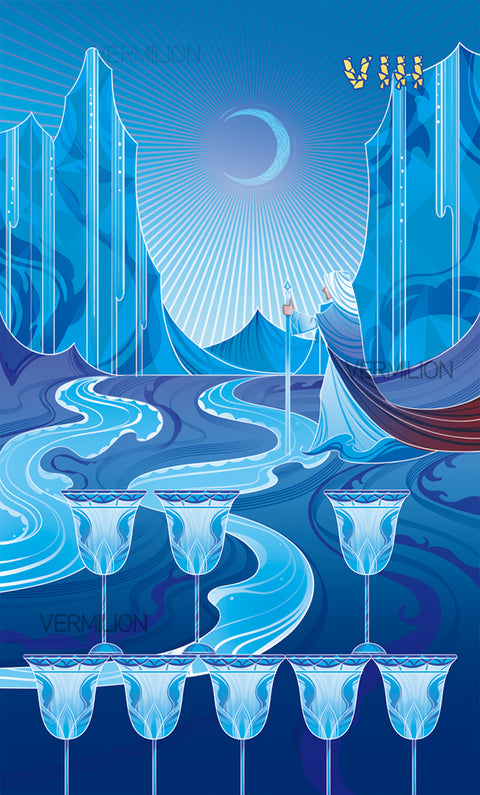 Unnamed Tarot – Eight of Cups