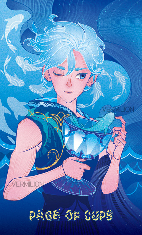 Unnamed Tarot – Page of Cups