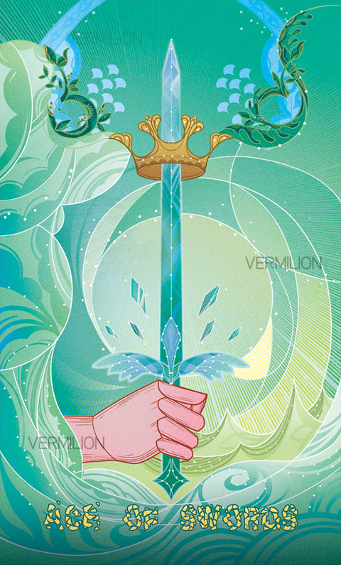 Unnamed Tarot – Ace of Swords