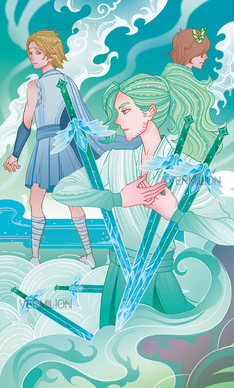 Unnamed Tarot – Five of Swords