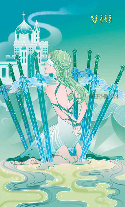 Unnamed Tarot – Eight of Swords