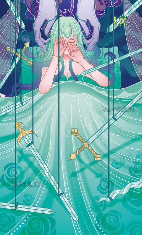 Unnamed Tarot – Nine of Swords