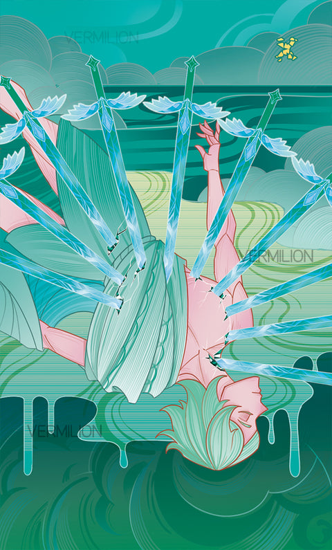 Unnamed Tarot – Ten of Swords