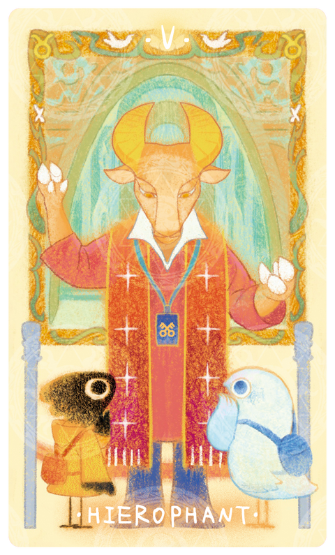 Uno with the Sun Tarot – The Hierophant