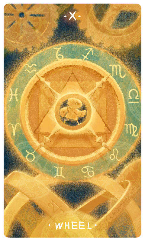 Uno with the Sun Tarot – The Wheel of Fortune