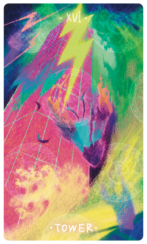 Uno with the Sun Tarot – The Tower