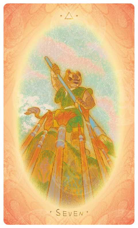Uno with the Sun Tarot – Seven of Igniters