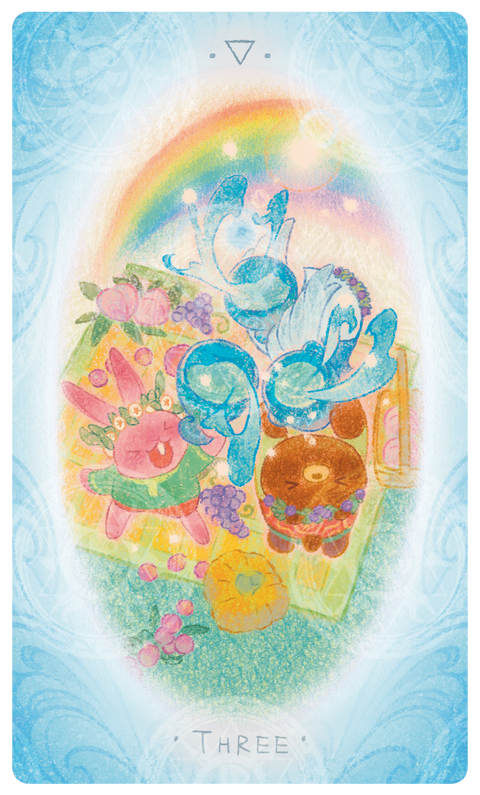 Uno with the Sun Tarot – Three of Nectar