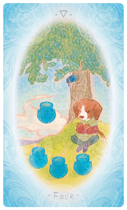 Uno with the Sun Tarot – Four of Nectar