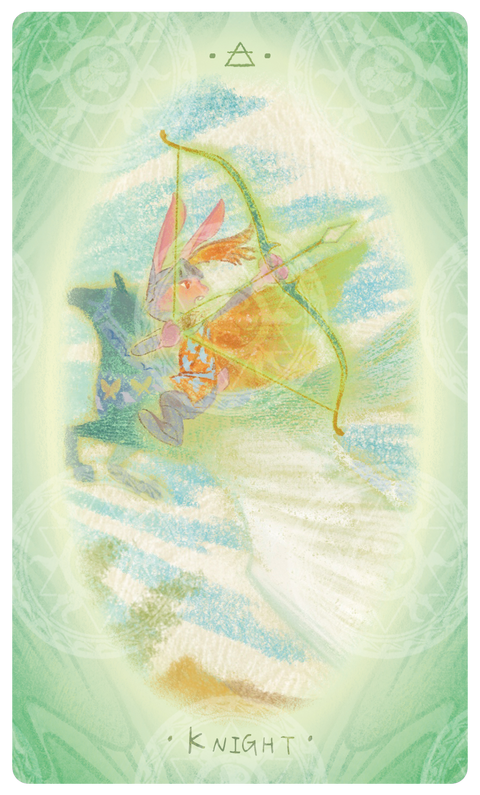 Uno with the Sun Tarot – Knight of Arrows