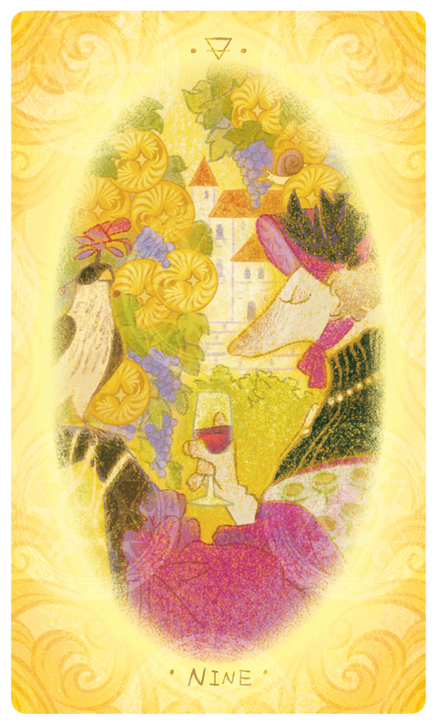 Uno with the Sun Tarot – Nine of Crests